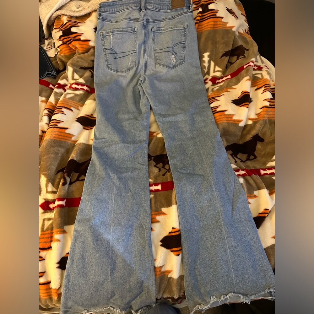 American eagle flare jeans. Size 8